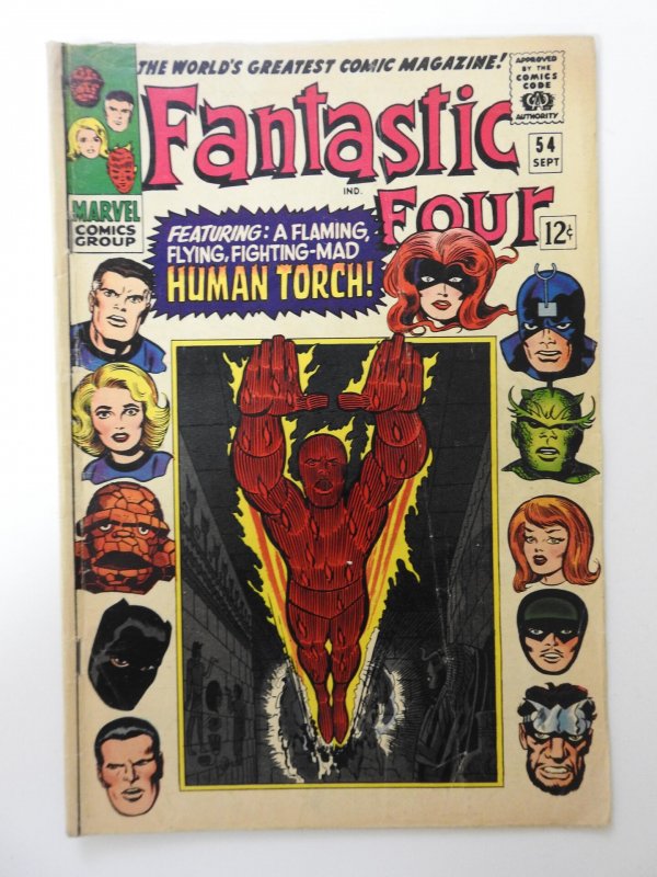 Fantastic Four #54 (1966) VG- Condition!