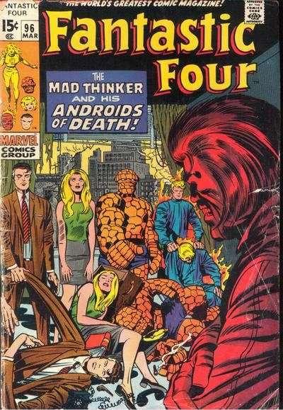 Fantastic Four (1961 series)  #96, Fine+ (Stock photo)
