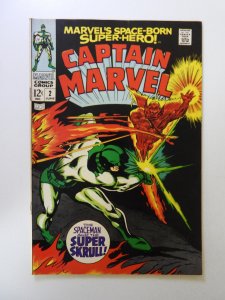 Captain Marvel #2 (1968) FN condition