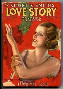 Love Story Pulp December 17 1932- Christmas issue G