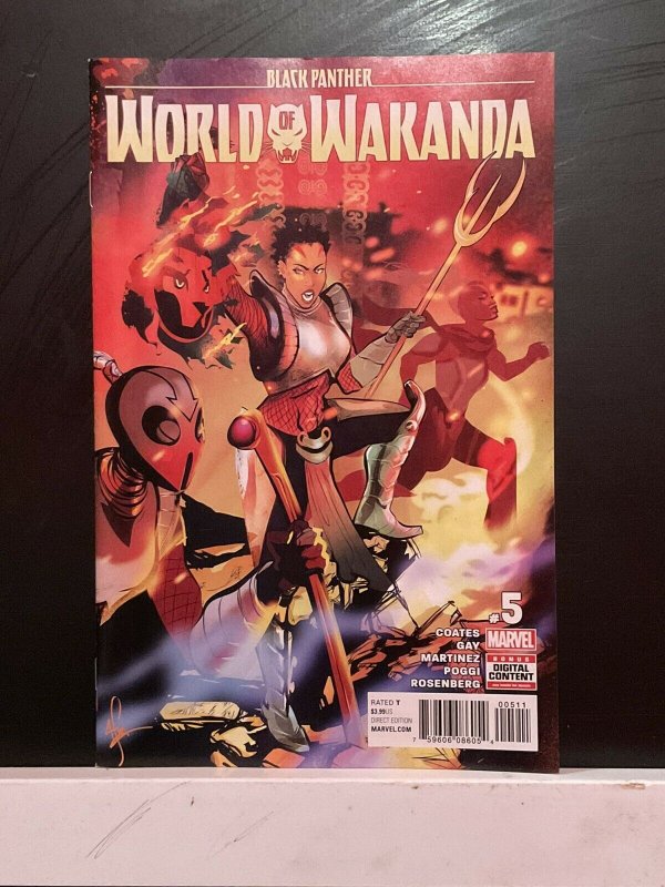 Black Panther World of Wakanda #5A (2017 Marvel) Richardson 