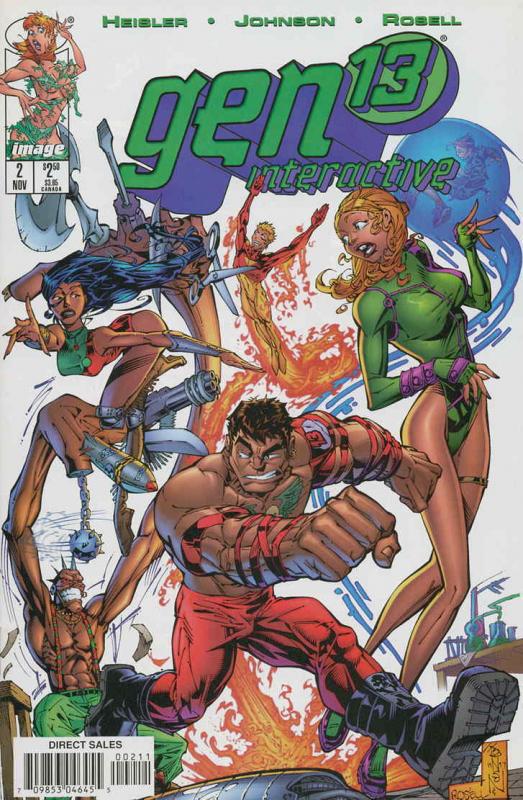 Gen13 Interactive #2 VF; Image | save on shipping - details inside