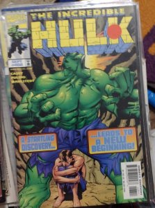 INCREDIBLE HULK  # 468  1998 marvel disney    HULKBUSTER BASE JOE CASEY