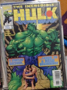 INCREDIBLE HULK  # 468  1998 marvel disney    HULKBUSTER BASE JOE CASEY