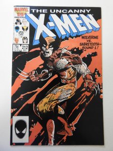 The Uncanny X-Men #212 (1986) FN Condition!