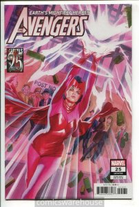 AVENGERS (2018 MARVEL) #25 VARIANT ALEX ROSS MARVELS 25TH NM F00528
