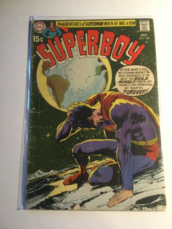 Superboy 160 good gd 2.0 Dc Comics