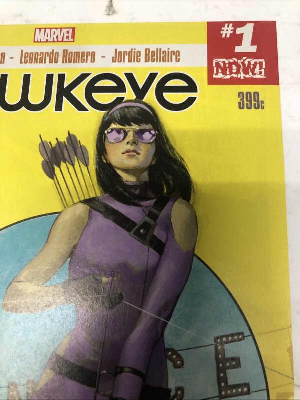 Hawkeye (2017) # 1 (NM) Variant • Marvel Universe • Kelly Thompson • Romero