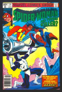 Spider-Woman #29 (1980) [Newsstand] Spider-Woman & Spider-Man Team-Up! - VF+