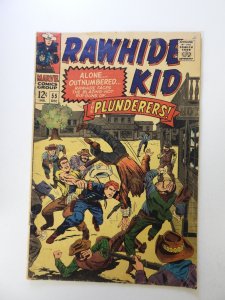 The Rawhide Kid #55 (1966) VG- condition writing back cover