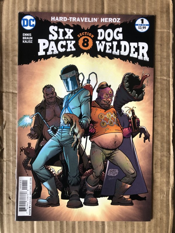 Sixpack and Dogwelder: Hard-Travelin' Heroz #1 (2016)