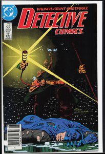 Detective Comics #586 Newsstand Edition (1988) Batman