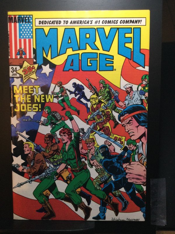 Marvel Age #34 (1986)