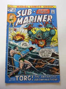 Sub-Mariner #55 (1972) FN Condition markings fc