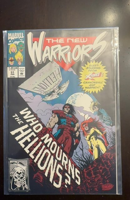 Lot of 9 Comics (See Description) The Invaders, New Warriors, The Mighty Thor...