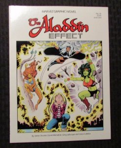 1985 THE ALADDIN EFFECT Marvel Graphic Novel #16 VF 8.0 1st Printing