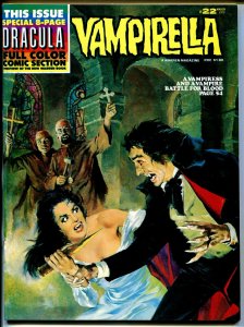 Vampirella #22 1973-Warren-bondage cover-horror issue-color insert-VF/NM