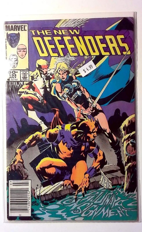 The Defenders #133 (1984) Marvel Comics Newsstand 1st Print Comic Book