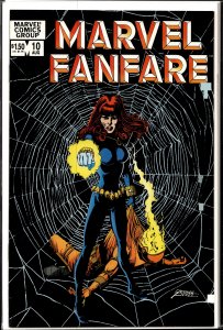Marvel Fanfare #10 (1983) Black Widow