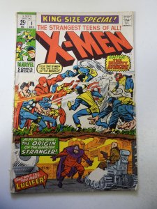 X-Men Annual #1 (1970) GD/VG Condition 1 1/2 spine split