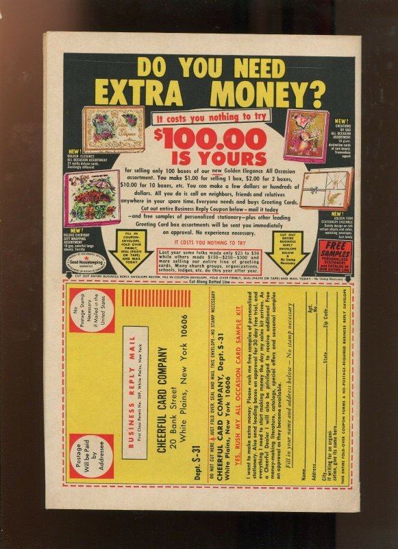 GARRISON'S GORILLAS #2 (4.0) THERE'S A RAT IN THE UNDERGROUND!