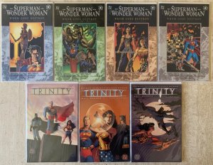 DC GRAPHIC NOVEL LOT OF 7: TRINITY 1-3 + WHOM GODS DESTROY 1-4 | VF TO VF/NM