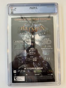 God Of War  #2 CGC 9.8 - DC/Wildstorm  (2010)