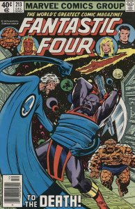 Fantastic Four (Vol. 1) #213 (Newsstand) FN; Marvel | save on shipping - details