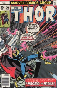 Thor #267 FN ; Marvel | Walter Simonson January 1978