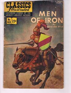 Men Of Iron #88 GD Classics Illustrated Comic Book DE8