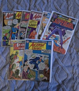 Box Lot of 40 DC Comics from the Silver and Bronze ages.