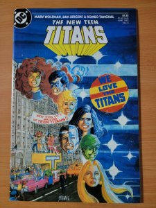 New Teen Titans #6 Direct Market Edition ~ NEAR MINT NM ~ 1985 DC Comics