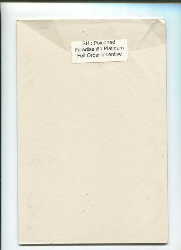 SHI POISONED PARADISE #1 (9.2) PLATINUM FOIL SEALED! 2002