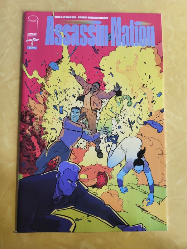 Assassin Nation #1 Second Printing Variant through 5 (2019)