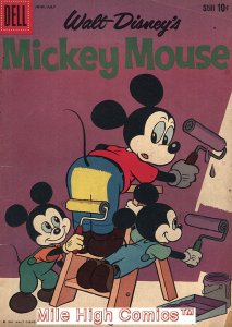 MICKEY MOUSE (1941 Series)  (DELL) #72 Good Comics Book