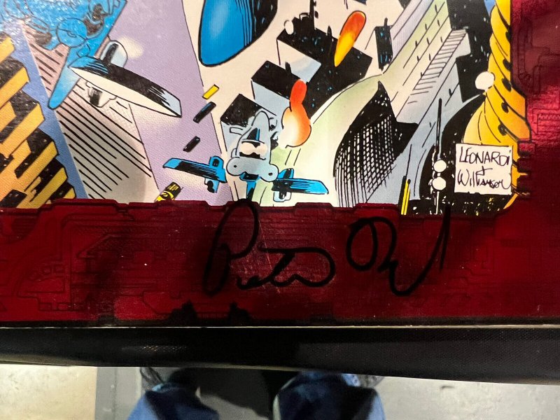 Spider-Man 2099 #1 - Comic Book - Signed By Peter David - Marvel Comics VG/F