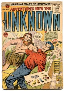 Adventures Into The Unknown #82 1957- Hitler panel G