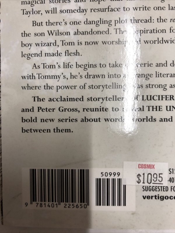 The Unwritten By Mike Carey (2010) TPB Vertigo Comics