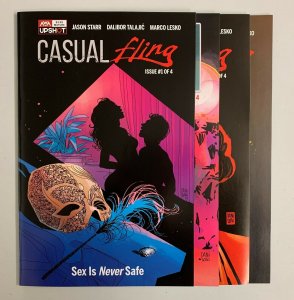 Casual Fling #1-4 Set (AWA 2021) 1 2 3 4 Jason Starr (8.0+) 