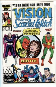 Vision and the Scarlet Witch #12-1985-Birth issue-NM-