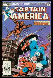 CAPTAIN AMERICA #285 1983-MARVEL COMICS-PORCUPINE VF