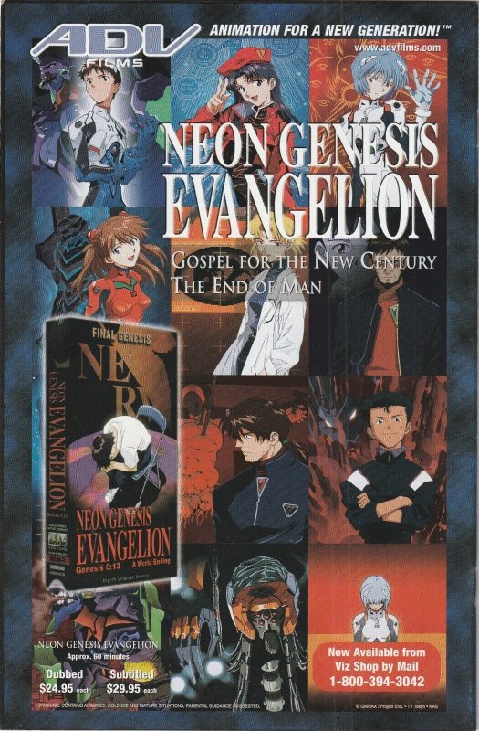Neon Genesis Evangelion: Book Three # 5 VF+ Viz Comics Yoshiyuki Sadamoto [Y1]