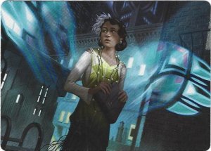 Magic the Gathering: Street of New Capenna - Giada Font of Hope Art Card