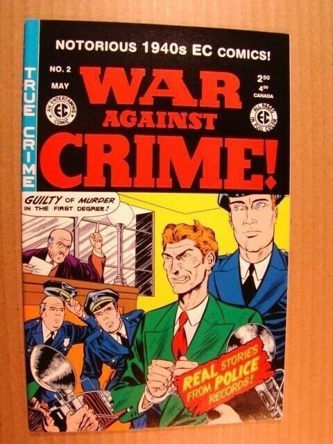 EC WAR AGAINST CRIME 2 *NM/MT 9.8*