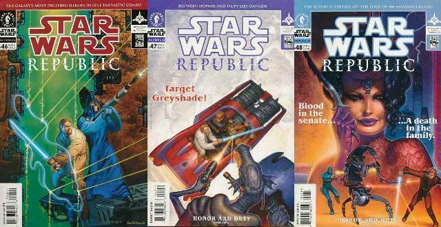 STAR WARS (1998 DARK HORSE) 46-48  'Honor And Duty'