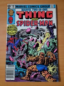 Marvel Two-In-One #90 Newsstand Variant ~ VERY FINE VF ~ 1982 Marvel Comics