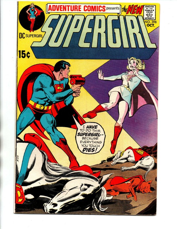Adventure Comics #398 - Superman - Supergirl - Phantom Zone - 1970 - VF 