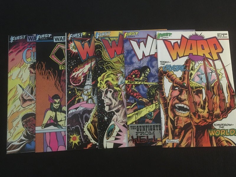 WARP #1, 2, 3, 4, 5, 6, 7, 8, 9, Special #1, 2 VFNM Condition