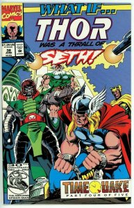 What If #38 (1989) - 9.0 VF/NM *What If Thor Had Become a Thrall of Seth*