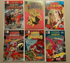 Lords of the Ultra Realm set from:#1-6 all 6 different books DC 6.0 FN (1986)